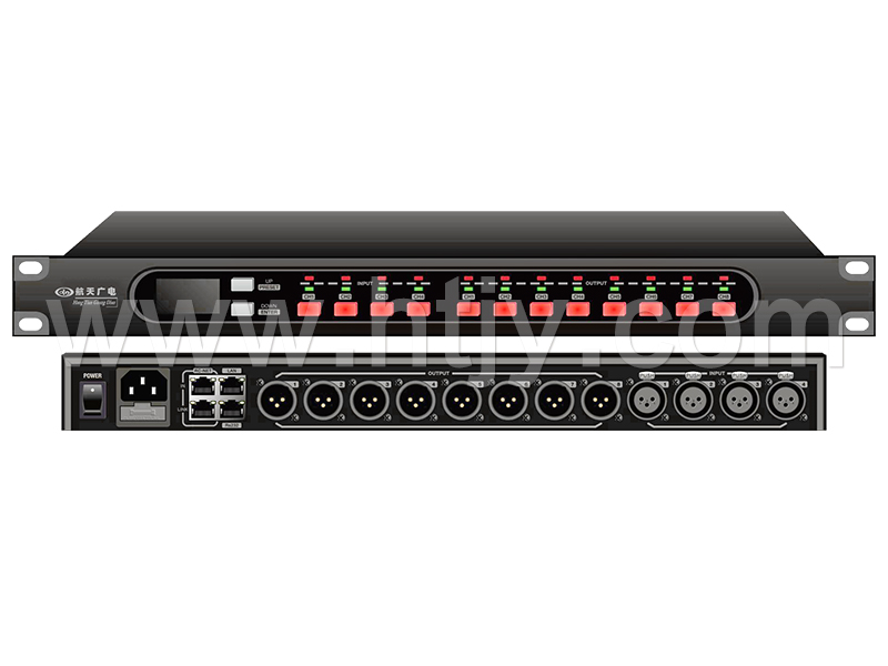 4進8出數字音箱處理器 HT-DLM408